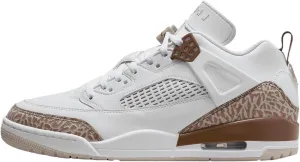 Jordan Spizike Low Men's Shoes (FQ1759-101, White/Archaeo Brown/Light Bone/Pink Oxford) Size 9