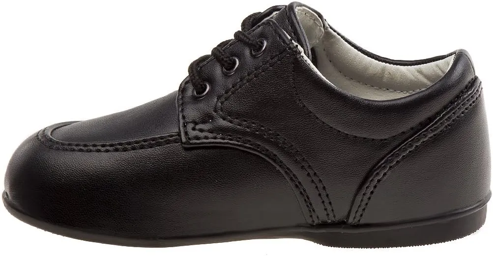 Josmo Baby Boys’ Dress Shoes – Casual Leatherette Derby Walking Shoes (Infant/Toddler)
