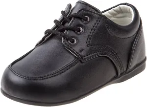 Josmo Baby Boys’ Dress Shoes – Casual Leatherette Derby Walking Shoes (Infant/Toddler)