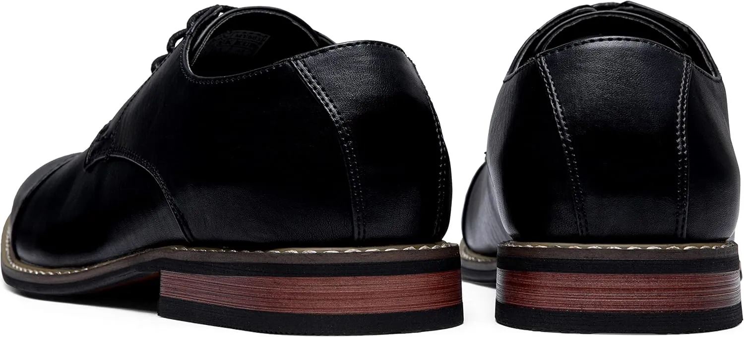 Jousen Men's Dress Shoes Classic Oxfords Formal Business Shoes Modern Derby Oxford