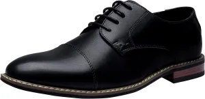 Jousen Men's Dress Shoes Classic Oxfords Formal Business Shoes Modern Derby Oxford