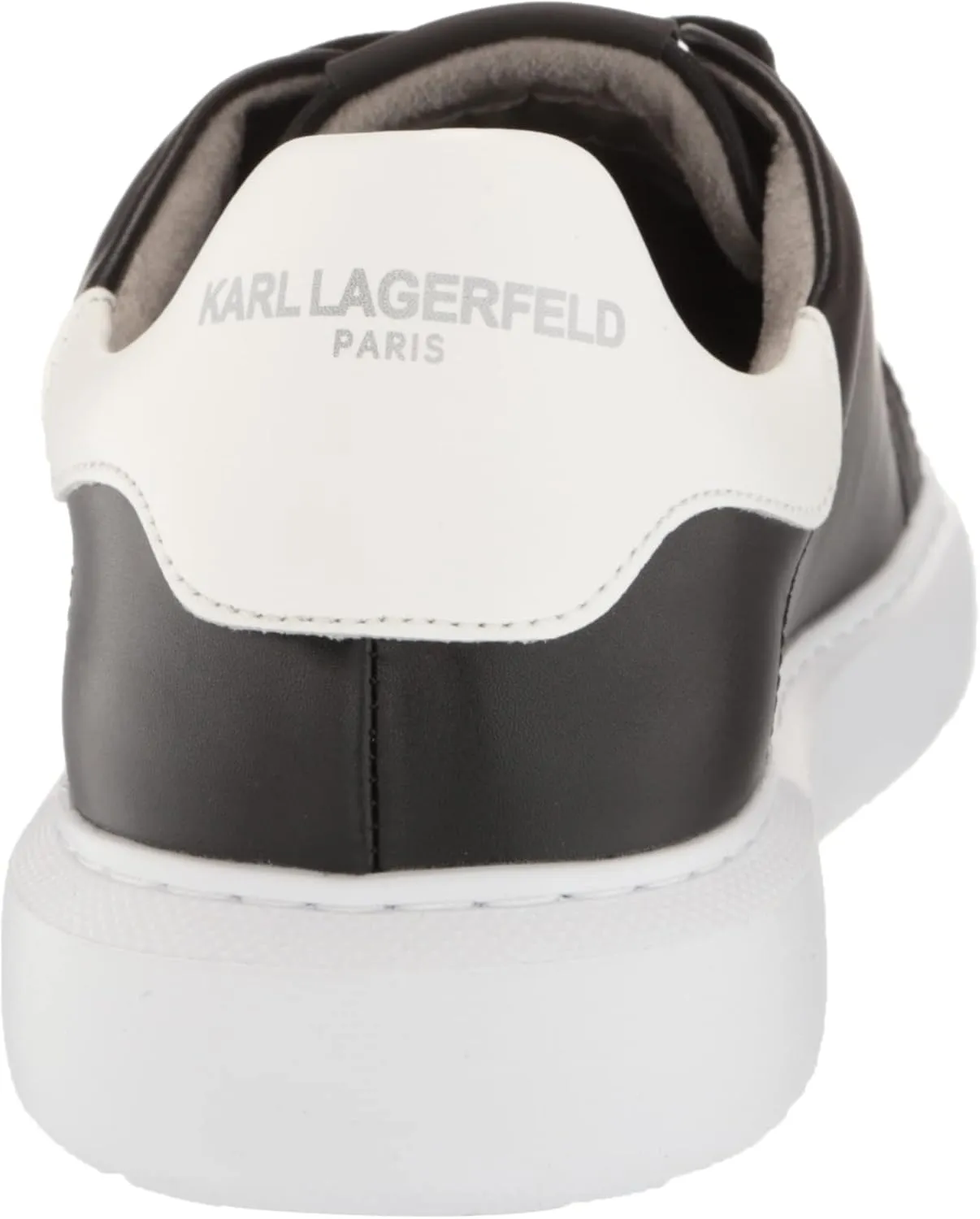 Karl Lagerfeld Paris Men's Everyday Essential Leather Sneaker