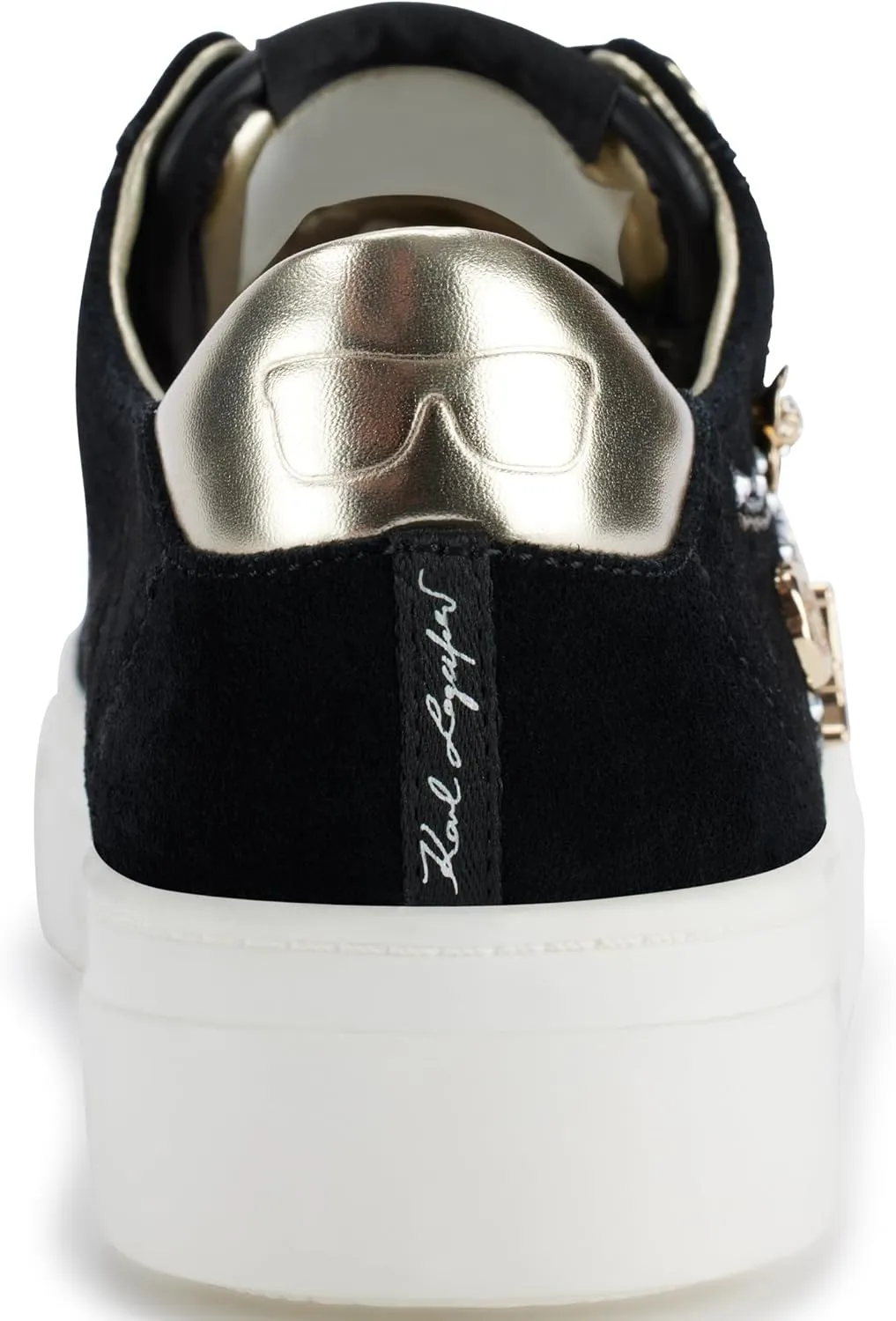Karl Lagerfeld Paris Women's Cate Sayings Everyday Lace Up Sneaker