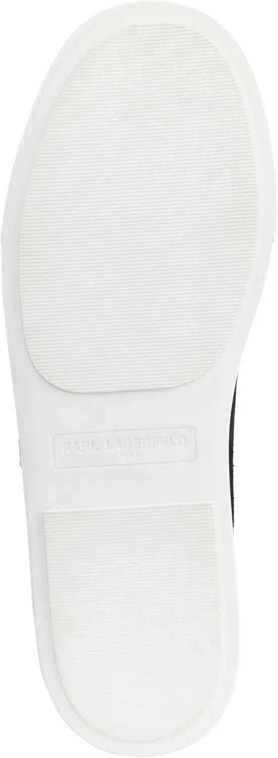 Karl Lagerfeld Paris Women's Cate Sayings Everyday Lace Up Sneaker