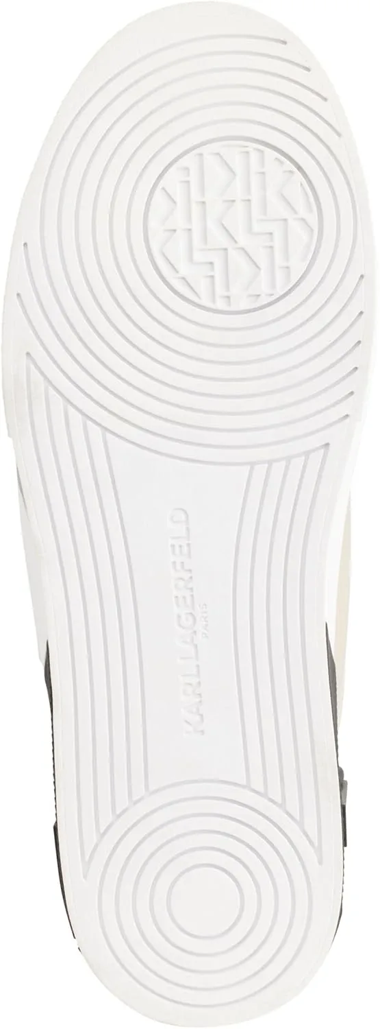 KARL LAGERFELD womens Mavise Pins Everyday Lace Up Sneaker