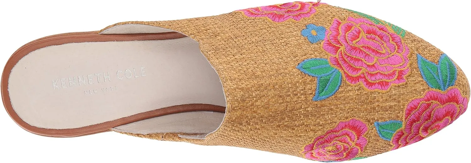 Kenneth Cole Women's Roxanne 2 Embroidered Flat Mule