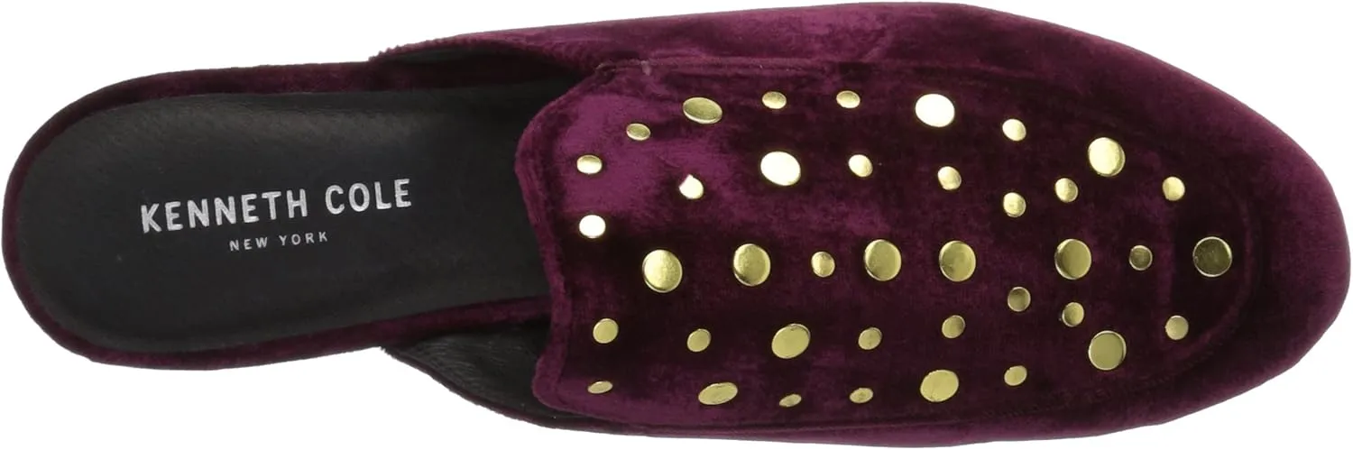 Kenneth Cole Women's Wynter Slip on Mule with Rivet Detail