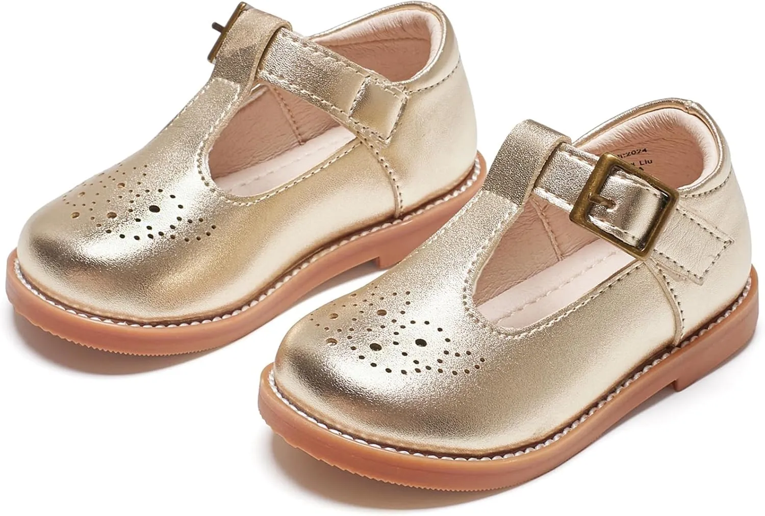 Kiderence Toddler Little Girls Mary Jane Dress Shoes School Oxford for Girls Flats
