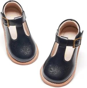 Kiderence Toddler Little Girls Mary Jane Dress Shoes School Oxford for Girls Flats