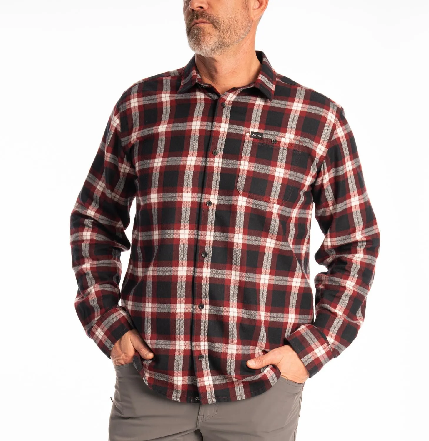 KLIM Men's Alderson Midweight Flannel Shirt