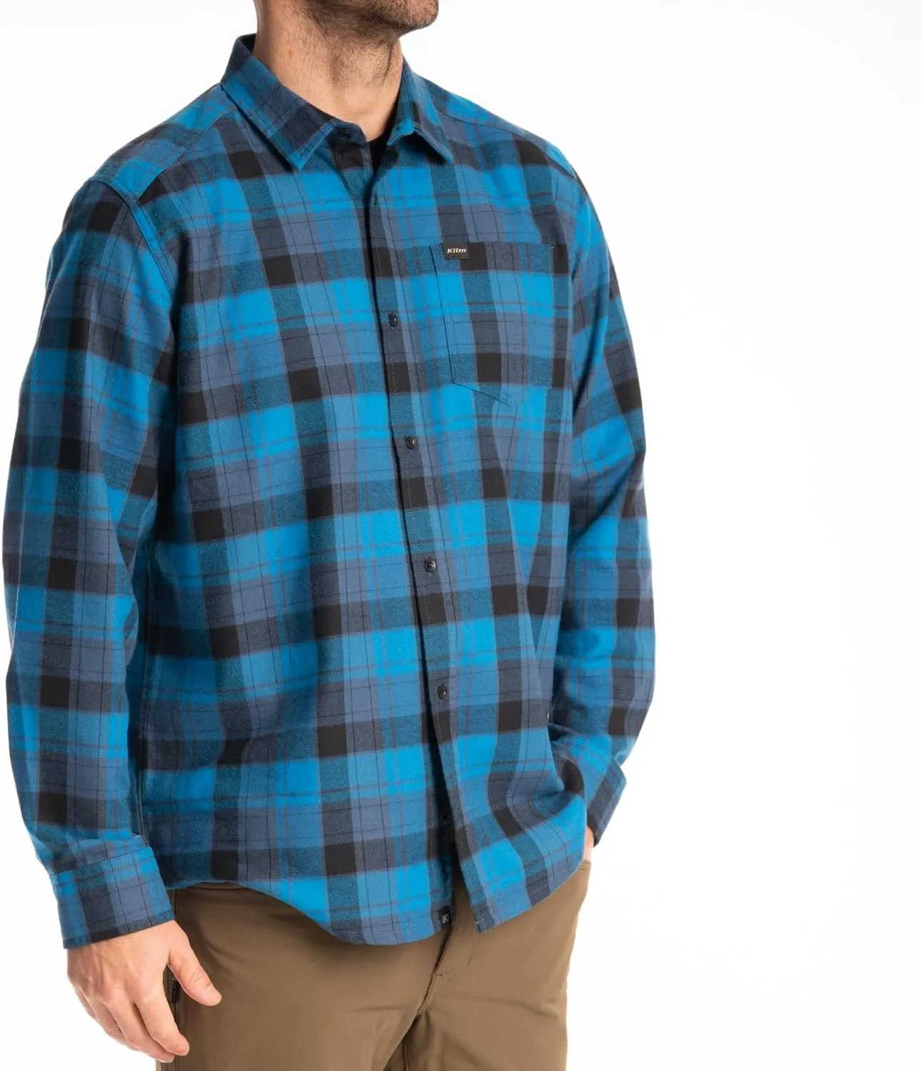 KLIM Men's Cottonwood Midweight Flannel Shirt
