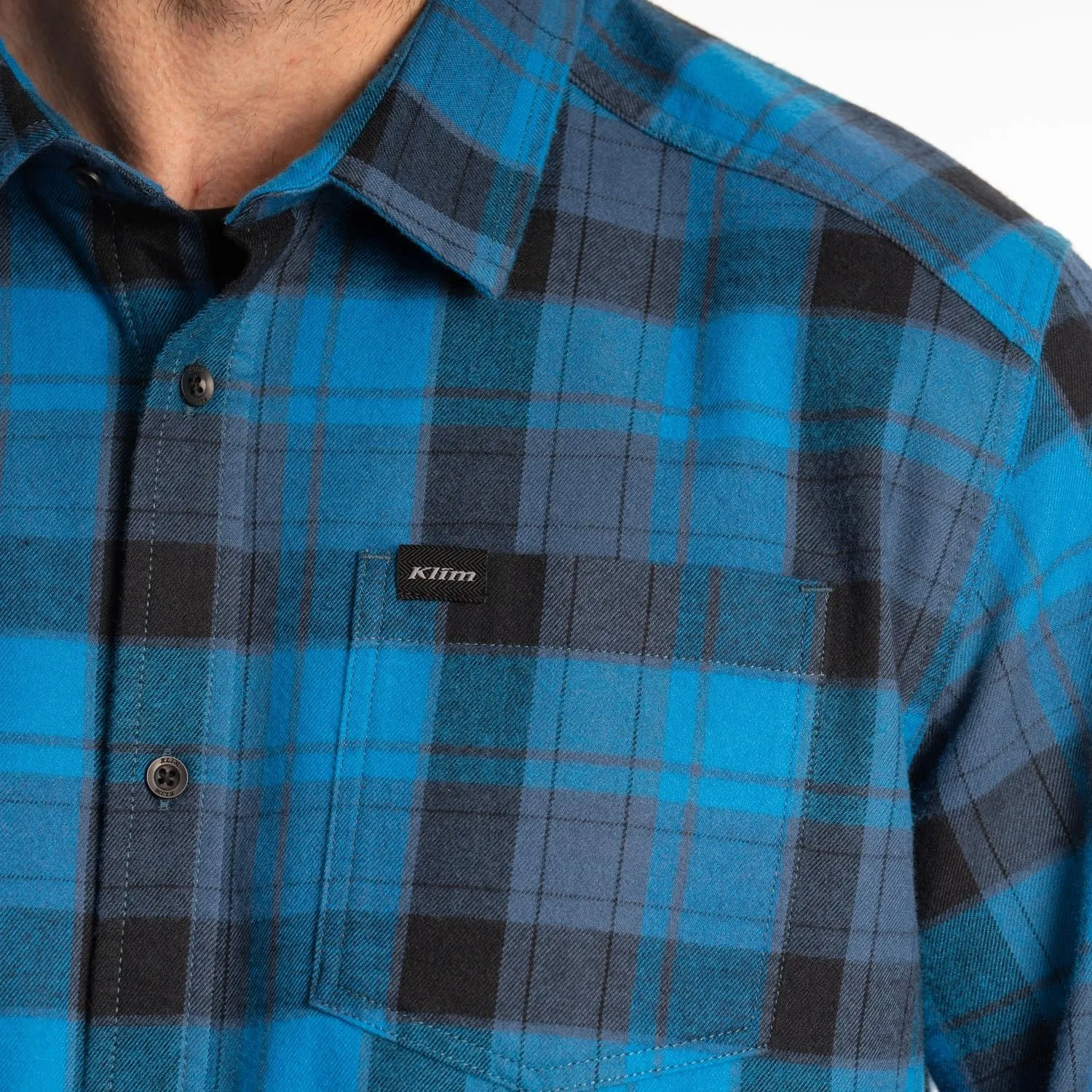 KLIM Men's Cottonwood Midweight Flannel Shirt