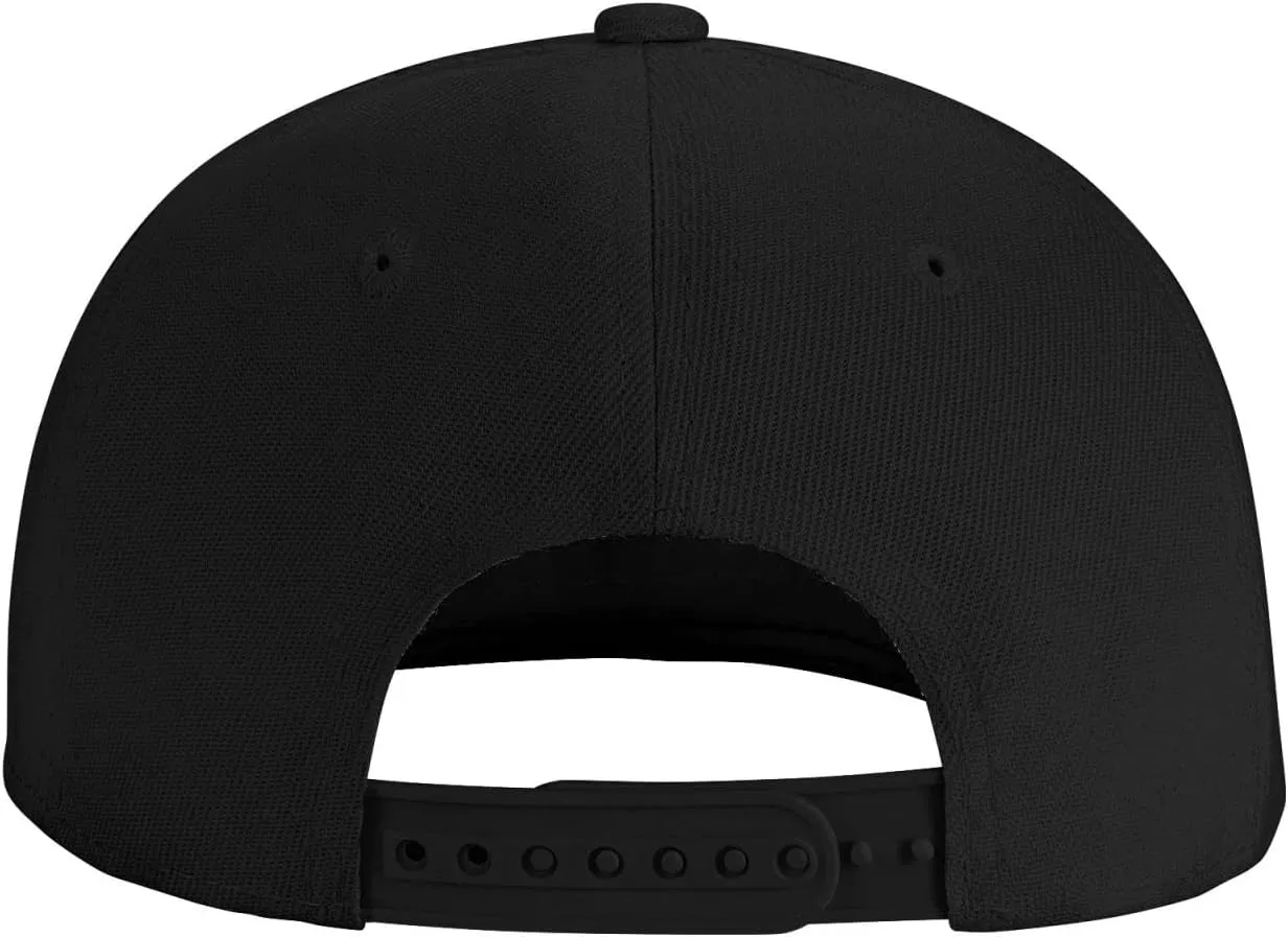 Lacrosse Helmet American Flag Hat Flat Brimmed Baseball Cap Sun Hat Hip Hop Cap for Men and Women