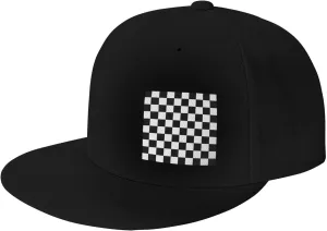Lacrosse Helmet American Flag Hat Flat Brimmed Baseball Cap Sun Hat Hip Hop Cap for Men and Women