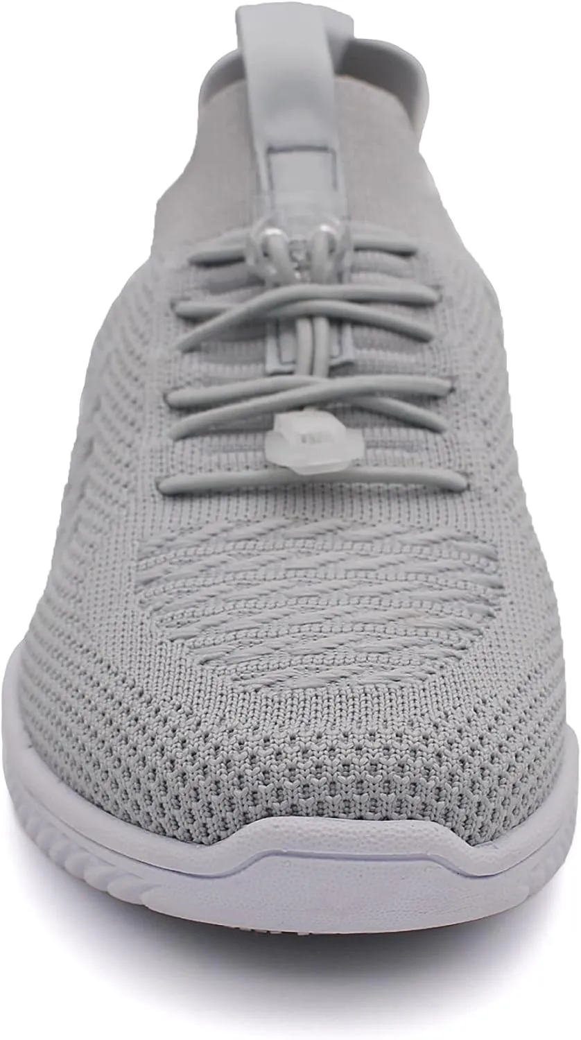 Laforst Womens Synthetic Mesh Upper Lace Up Slip Resistant Server Waitress Slip On Sneaker