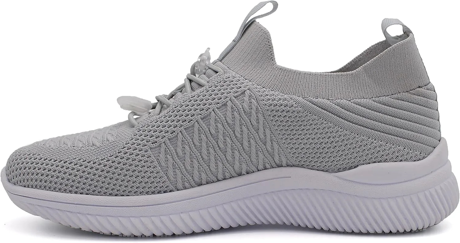 Laforst Womens Synthetic Mesh Upper Lace Up Slip Resistant Server Waitress Slip On Sneaker