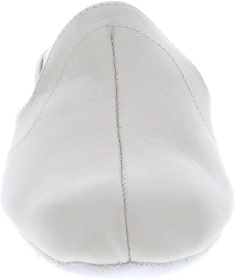 Lamo Somersby Blanche Women's Slippers, Slip-On Leather House Slippers for Women