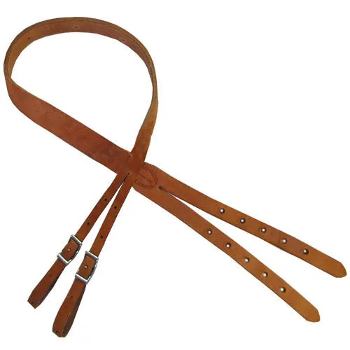 Leather Crupper Strap: Double Attachment