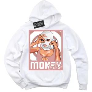 Legend Pink 1s Sneaker Hoodie Money Talks Graphic