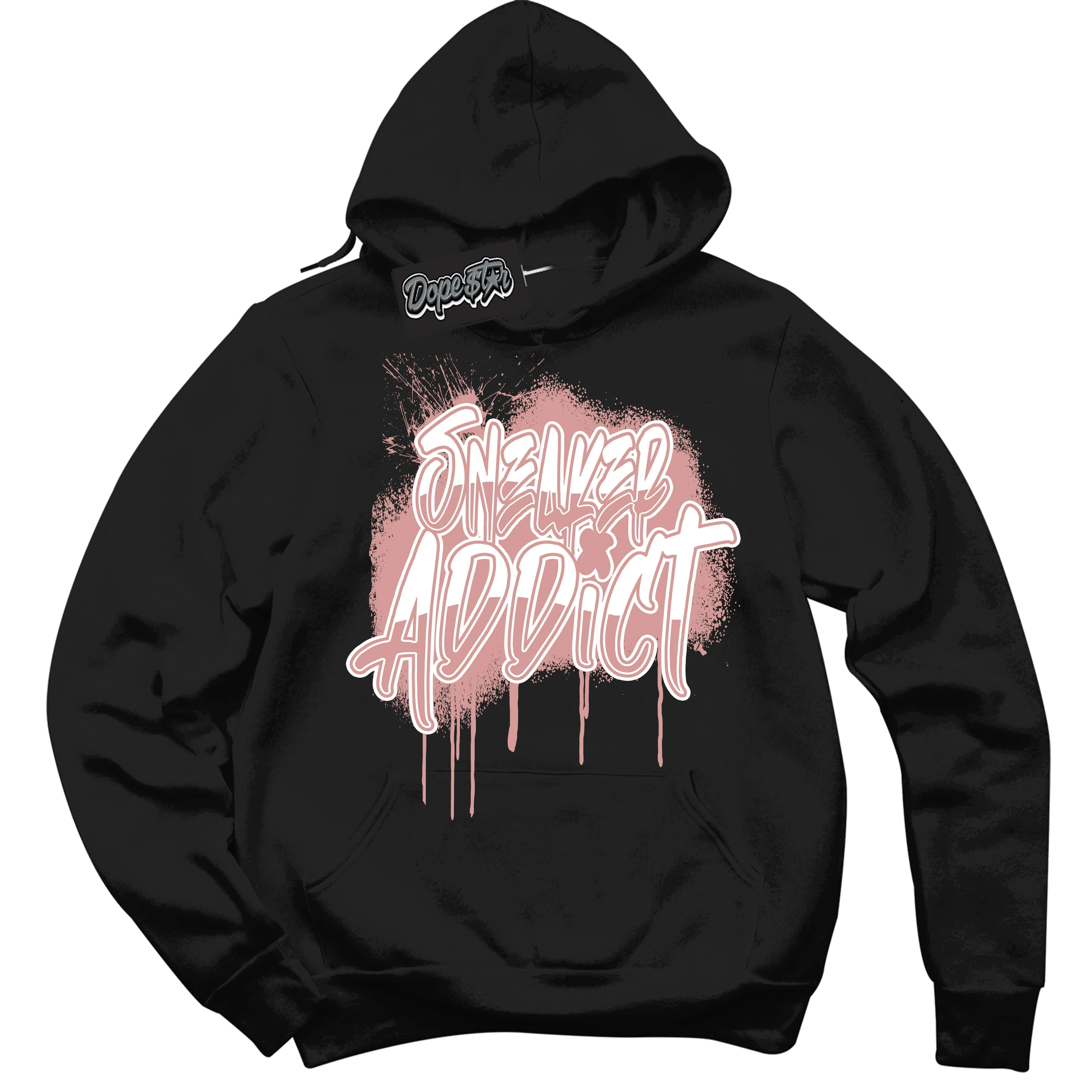 Legend Pink 1s Sneaker Hoodie Sneaker Addict Graphic
