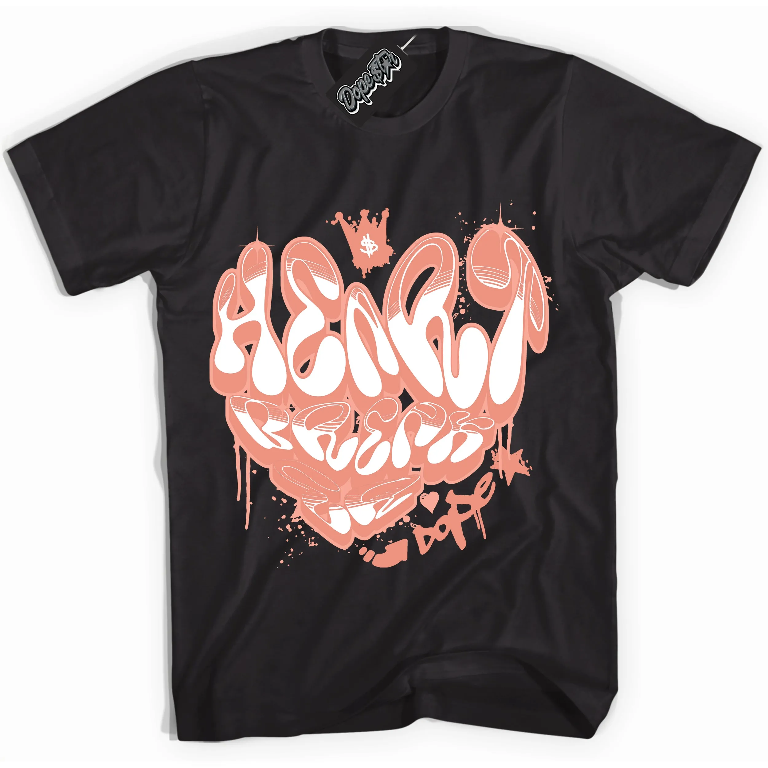 Light Wild Mango Dunk Sneaker Shirt Heartbreaker Graffiti Graphic