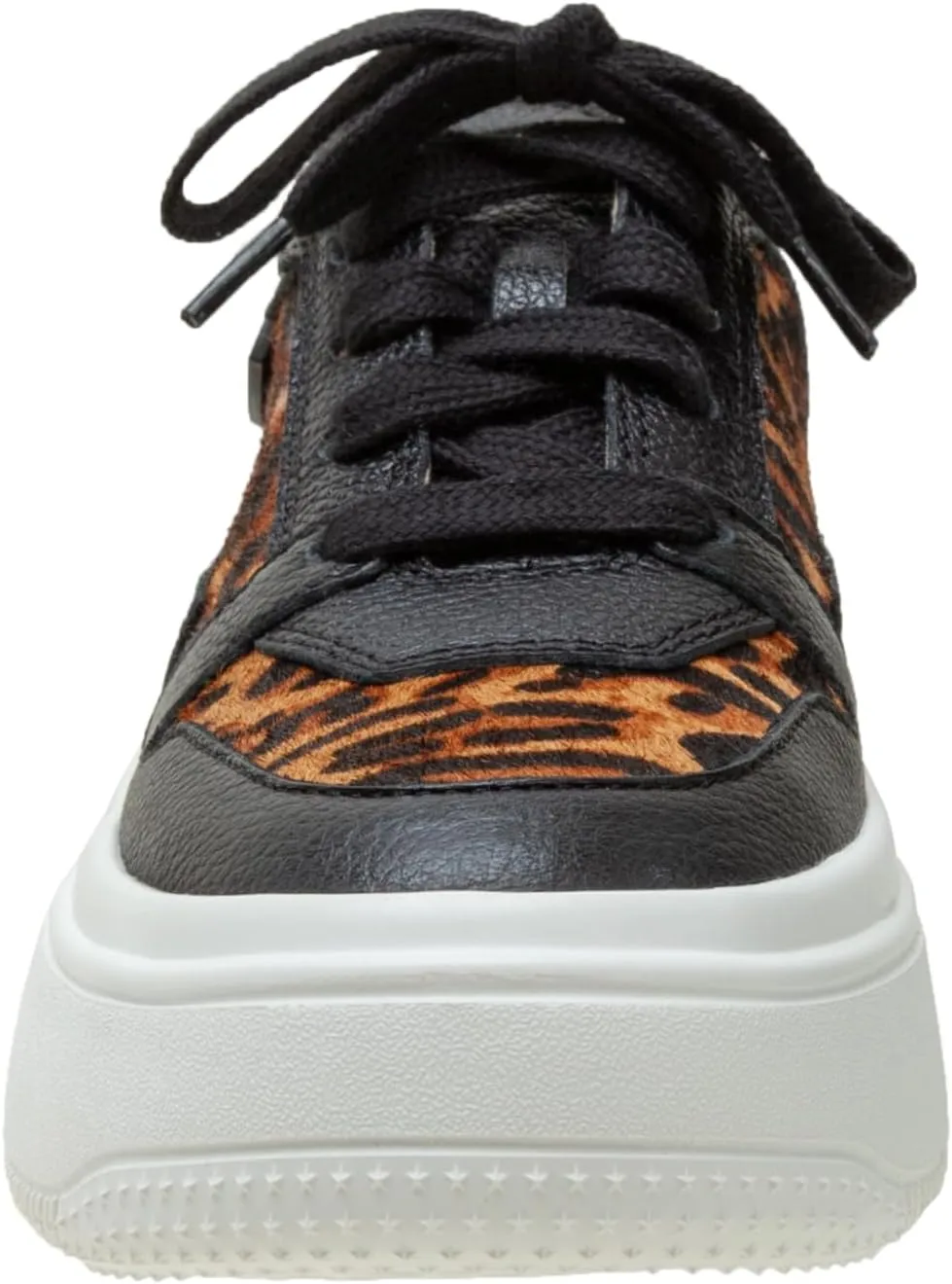 Linea Paolo - Gains - Womens Lace-Up Light Weight Leather Platform Sneakers