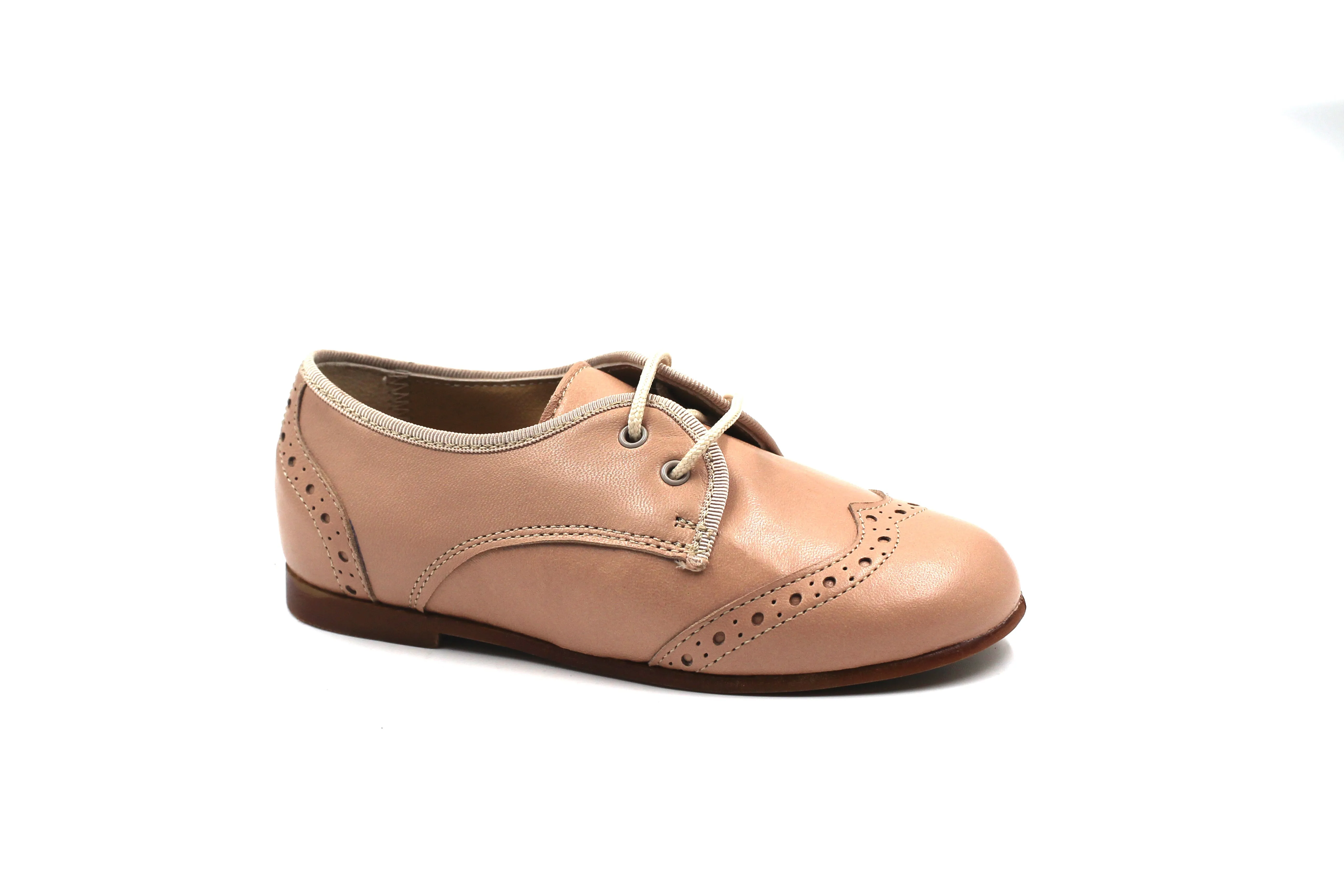 LMDI Peach Wingtip Oxford