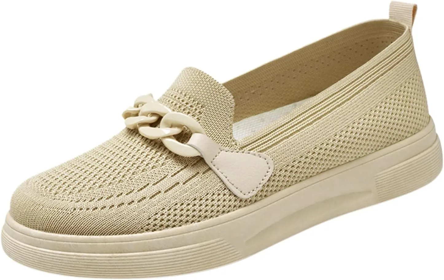 Loafers for Women Slip On Sneakers Mesh Breathable Sneakers Lightweight Walking Shoes Comfy Casual Daily Shoes for Work
