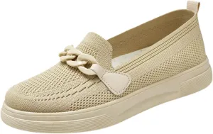 Loafers for Women Slip On Sneakers Mesh Breathable Sneakers Lightweight Walking Shoes Comfy Casual Daily Shoes for Work