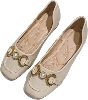 Loafers for Women Women's Casual Leather Flat Shoes Comfortable Stylish Everyday Footwear