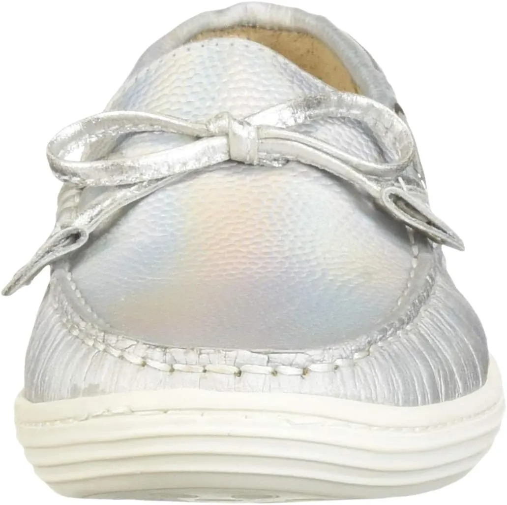Marc Joseph New York Unisex-Child Casual Comfort Slip on Moccasin Tie-Bow Loafer Driving Style