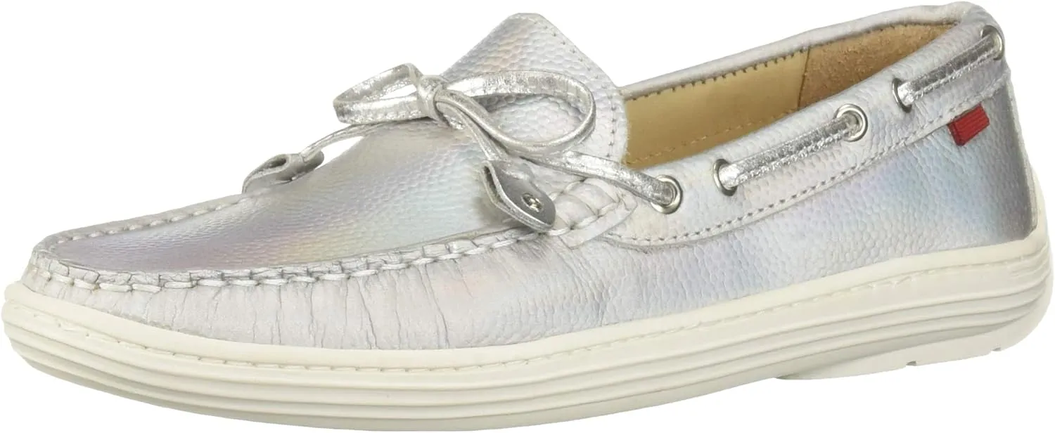 Marc Joseph New York Unisex-Child Casual Comfort Slip on Moccasin Tie-Bow Loafer Driving Style