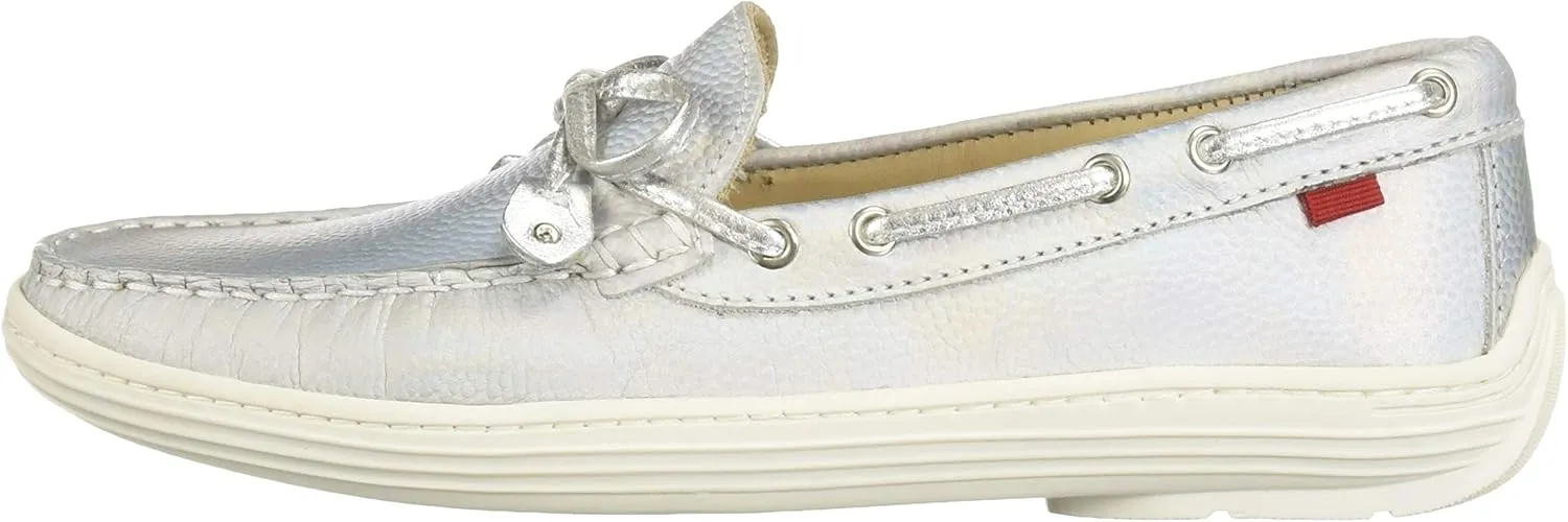 Marc Joseph New York Unisex-Child Casual Comfort Slip on Moccasin Tie-Bow Loafer Driving Style