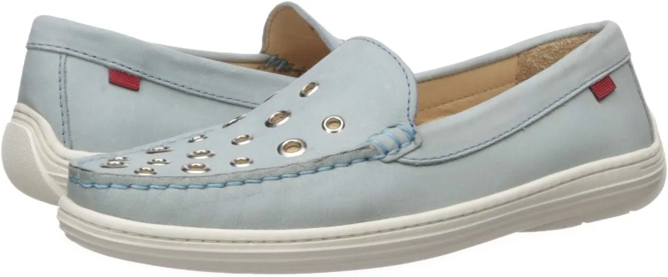 Marc Joseph New York Unisex-Child Leather Made in Brazil Mott Street Grommet Detail Loafer
