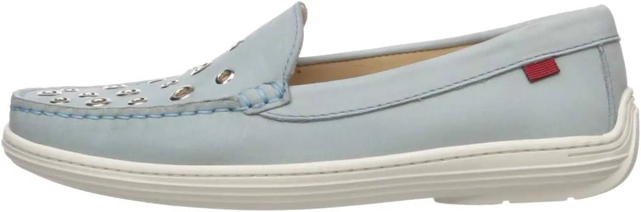 Marc Joseph New York Unisex-Child Leather Made in Brazil Mott Street Grommet Detail Loafer