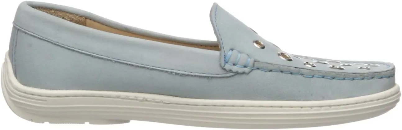 Marc Joseph New York Unisex-Child Leather Made in Brazil Mott Street Grommet Detail Loafer