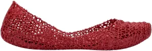 Melissa Campana Papel Flats for Women - Comfortable, Stylish & Flexible Slide-On Closed-Toe Jelly Flat Shoes with Hollow Interwoven Cut Out Design