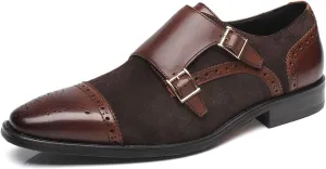 Men Dress Shoes Lace Up Oxford Classic Plain Toe Modern Formal Leather Shoes for Men