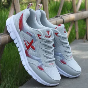 Men mesh Breathable Ultra-light lace-up shoes