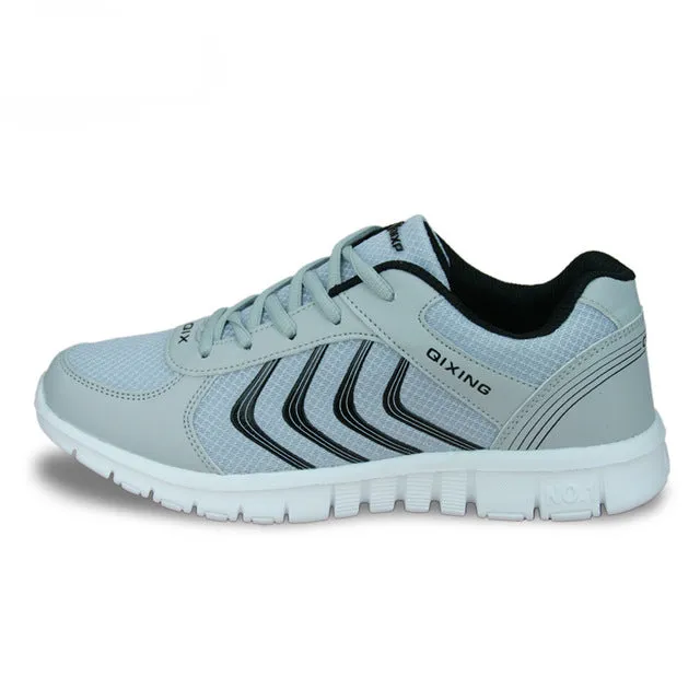 Men mesh Breathable Ultra-light lace-up shoes