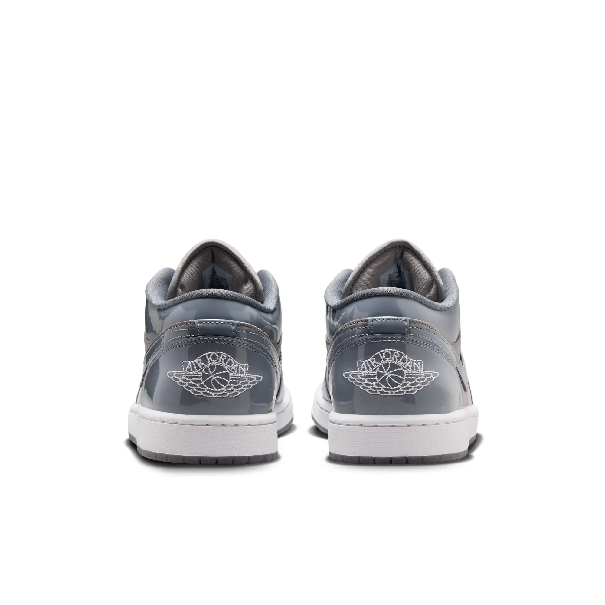 MEN'S AIR JORDAN 1 LOW 'PATENT COOL GREY' HF3148-011