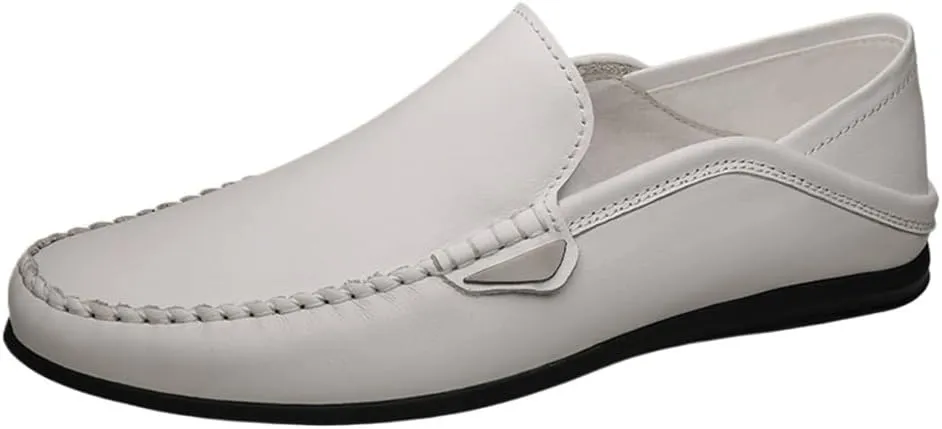 Men's Boardroom Half Loafers Shoes Breathable Slip On Comfortable Driving Style Casual Events Business Outdoors Wedding