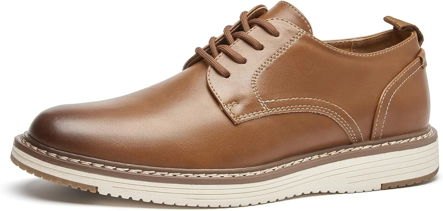 Men's Casual Dress Oxford Shoes Fashion Business Formal Shoes Comfortable Work Office Shoes