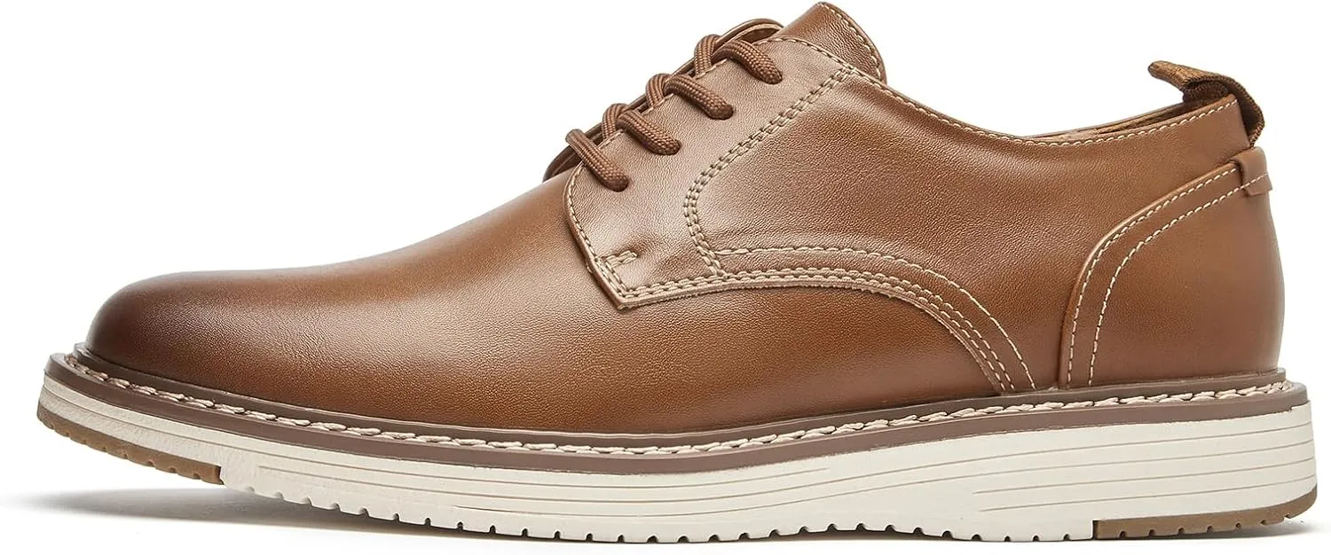 Men's Casual Dress Oxford Shoes Fashion Business Formal Shoes Comfortable Work Office Shoes