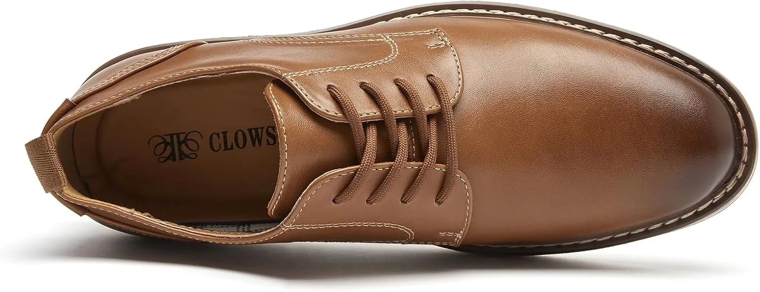 Men's Casual Dress Oxford Shoes Fashion Business Formal Shoes Comfortable Work Office Shoes