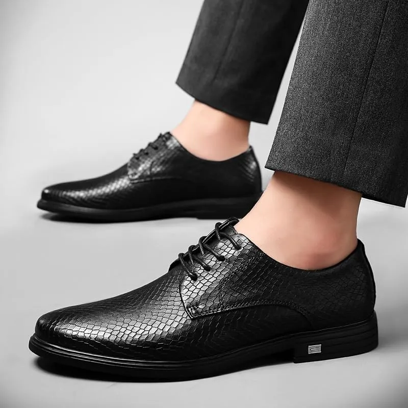 Men's Classic Business Formal Oxford Shoes Mens Fashion Oxfords Shoes Comfort Soft Men Derby Shoe