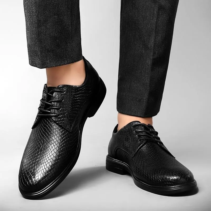 Men's Classic Business Formal Oxford Shoes Mens Fashion Oxfords Shoes Comfort Soft Men Derby Shoe