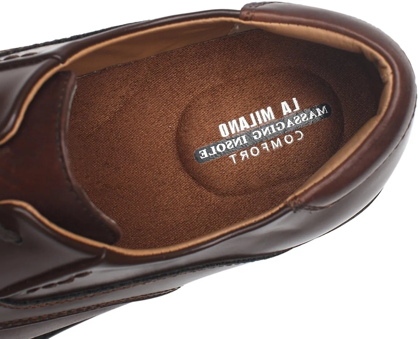 Men's Classic Modern Wide Width Plain Toe Oxford