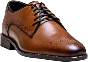 Men’s Derby Lace Up Footwear Wedding Business Perforated Brogue Dress Shoes