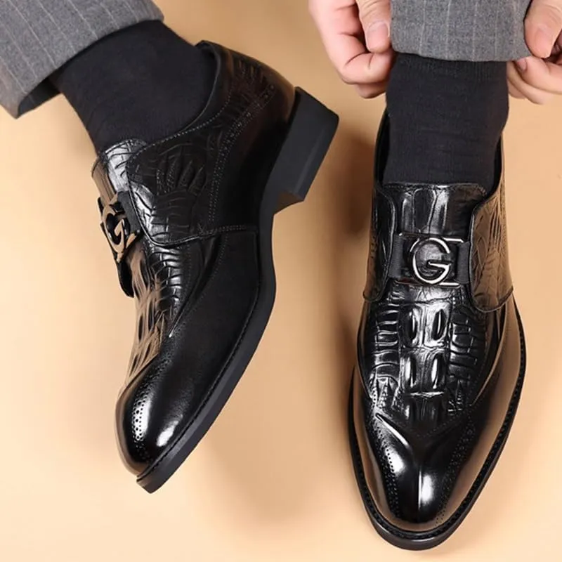 Mens Derby Shoes All-Day Comfort Business Wingtip Lace Up Dress Shoes Business Fashion Round Toe Casual Dress Shoes(Black,10)